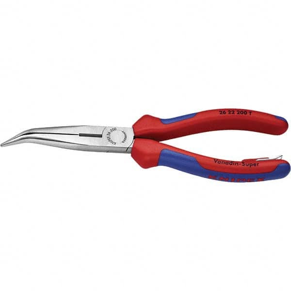Knipex - Bent Nose Pliers Type: Bent Nose Overall Length (Inch): 8 - Apex Tool & Supply
