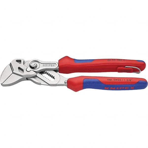 Knipex - Tongue & Groove Pliers Type: Pipe Wrench Pliers Overall Length Range: 6" - 8.9" - Apex Tool & Supply