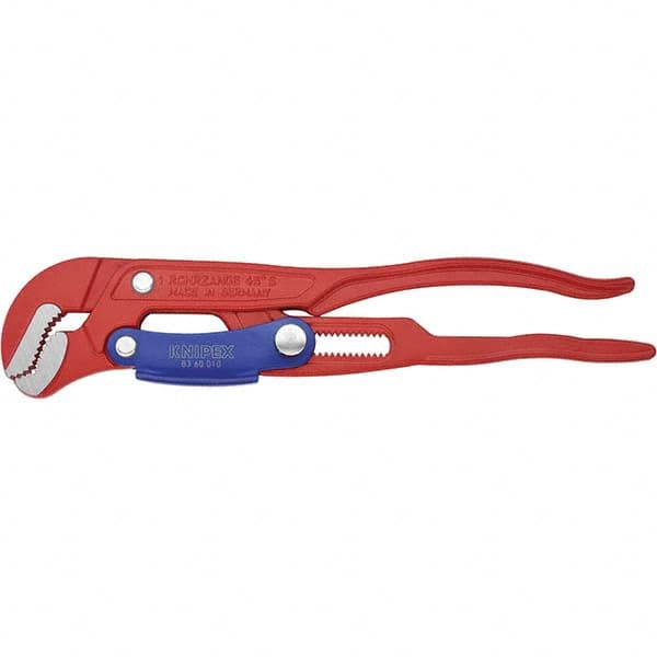 Knipex - Pipe Wrenches Type: Adjustable Maximum Pipe Capacity (Inch): 1-5/8 - Apex Tool & Supply