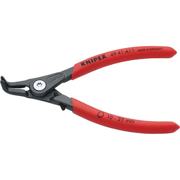 Knipex - Retaining Ring Pliers Type: External Ring Size: 25/64" - 1" - Apex Tool & Supply