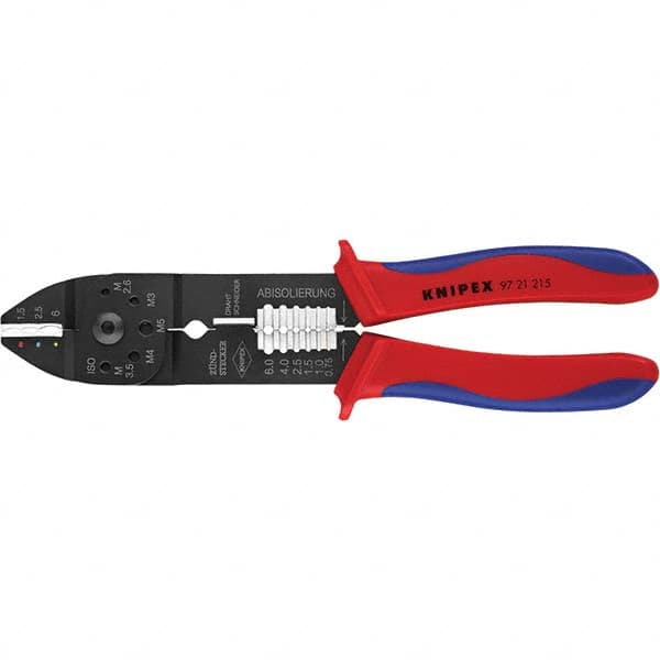 Knipex - Crimpers Type: Crimping Pliers Capacity: 10 - 18 AWG - Apex Tool & Supply