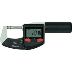 Mahr - Electronic Outside Micrometers Type: Standard Minimum Measurement (Decimal Inch): 0.0000 - Apex Tool & Supply