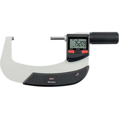Mahr - Electronic Outside Micrometers Type: Standard Minimum Measurement (Decimal Inch): 3.0000 - Apex Tool & Supply