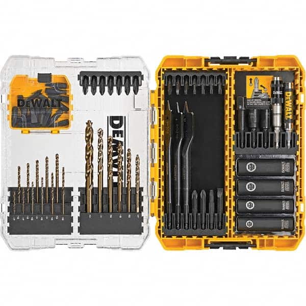 DeWALT - Power & Impact Screwdriver Bit Sets Point Type: Pilot Tool Type: Impact Hex Bit Set - Apex Tool & Supply