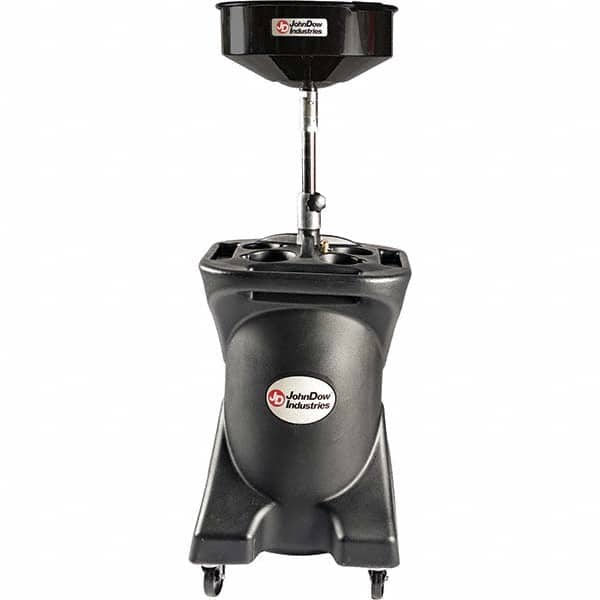 JohnDow - Oil Drain Containers Type: Pressurized Evacuation Drain w/Casters Container Size: 27 Gal - Apex Tool & Supply