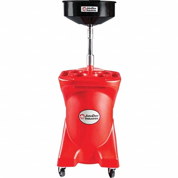 JohnDow - Oil Drain Containers Type: Oil Drain w/Casters Container Size: 27 Gal - Apex Tool & Supply