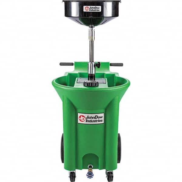 JohnDow - Oil Drain Containers Type: Oil Drain w/Casters Container Size: 22 Gal - Apex Tool & Supply