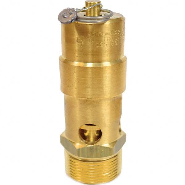 Control Devices - 1-1/4" Inlet, ASME Safety Valve - Apex Tool & Supply