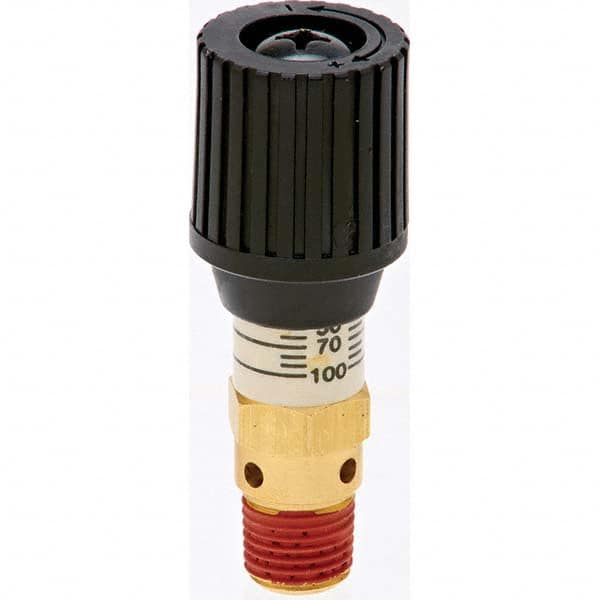 Control Devices - 1/4" Inlet, ASME Safety Valve - Apex Tool & Supply
