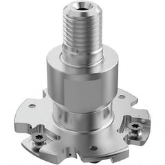 Seco - Combimaster Connection, 7mm Cutting Width, 17.6mm Depth of Cut, 63mm Cutter Diam, 6 Tooth Indexable Slotting Cutter - Apex Tool & Supply