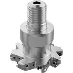 Seco - Combimaster Connection, 8mm Cutting Width, 15mm Depth of Cut, 63mm Cutter Diam, 8 Tooth Indexable Slotting Cutter - Apex Tool & Supply