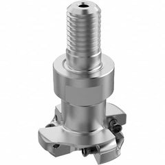 Seco - Combimaster Connection, 5/16" Cutting Width, 0.3228" Depth of Cut, 1-1/4" Cutter Diam, 4 Tooth Indexable Slotting Cutter - Apex Tool & Supply