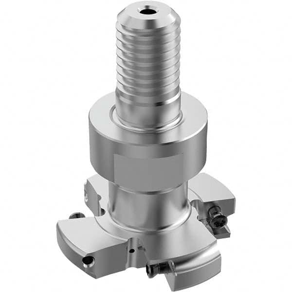 Seco - Combimaster Connection, 10mm Cutting Width, 11.5mm Depth of Cut, 40mm Cutter Diam, 4 Tooth Indexable Slotting Cutter - Apex Tool & Supply