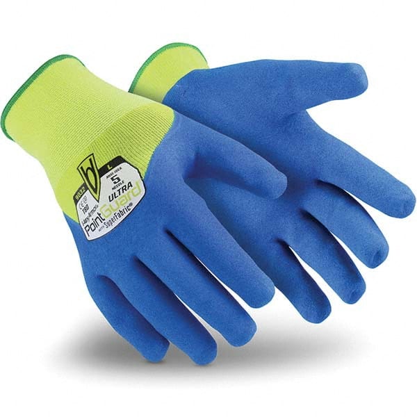 HexArmor - Size S (7), ANSI Cut Lvl A9, Nitrile Coated Cut Resistant Gloves - Apex Tool & Supply
