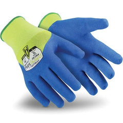 HexArmor - Size L (9), ANSI Cut Lvl A9, Nitrile Coated Cut Resistant Gloves - Apex Tool & Supply