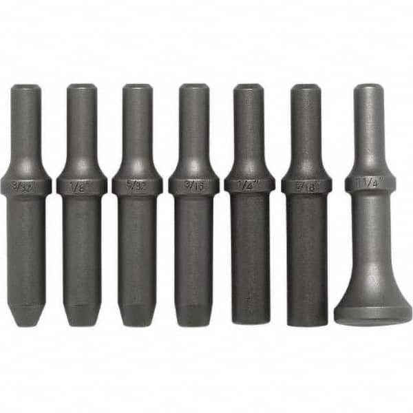 Chicago Pneumatic - 1,600 BPM, 2.68" Long Stroke, Air Riveting Hammer - Apex Tool & Supply