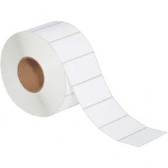 Value Collection - Pack of 4 Rolls, 3,000 Labels per Roll, 4" x 2" White Topcoated Facestock Thermal Labels - Apex Tool & Supply