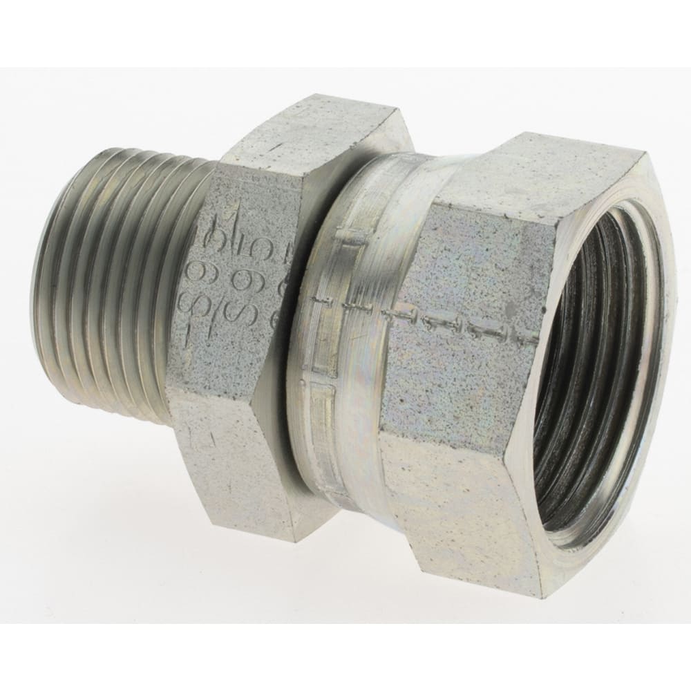 Parker - Industrial Pipe Fittings Type: Adapter Male Thread Size: 1-11-1/2 - Apex Tool & Supply