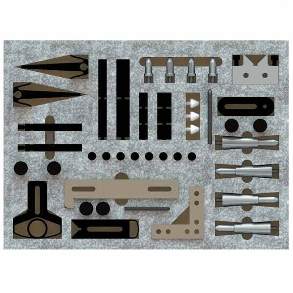 Phillips Precision - CMM Clamps Stud Thread Size: 1/4-20 Stud Length (Decimal Inch): 20 - Apex Tool & Supply