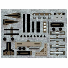 Phillips Precision - CMM Clamps Stud Thread Size: 1/4-20 Stud Length (Decimal Inch): 20 - Apex Tool & Supply