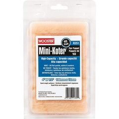 Wooster Brush - Paint Roller Covers   Type: Mini Roller    Nap Size (Inch): 1/2 - Apex Tool & Supply