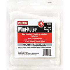 Wooster Brush - Paint Roller Covers   Type: Mini Roller    Nap Size (Inch): 1/2 - Apex Tool & Supply