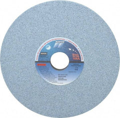 Norton - 8" Diam x 1-1/4" Hole x 1/2" Thick, I Hardness, 46 Grit Surface Grinding Wheel - Ceramic, Type 1, Coarse Grade, 3,105 Max RPM, Vitrified Bond, No Recess - Apex Tool & Supply