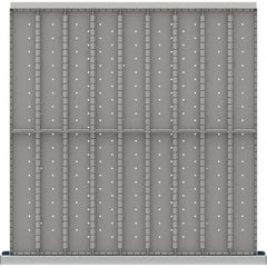 LISTA - 18-Compartment Drawer Divider Layout for 3.15" High Drawers - Apex Tool & Supply