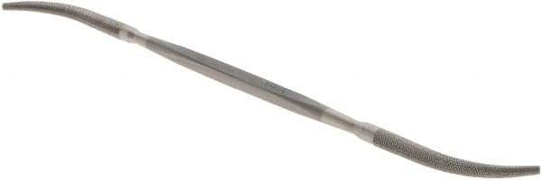 Grobet - 7" Riffler Precision Swiss Pattern File - Silversmith's Handle - Apex Tool & Supply