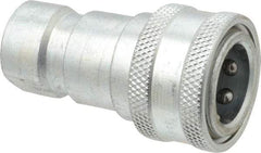 Parker - 3/8 NPTF Steel Hydraulic Hose Female Pipe Thread Coupler - 4,000 psi - Apex Tool & Supply