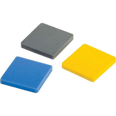 Mitutoyo - 30 HA to 90 HA Hardness, Shore A Scale, Calibration Set - Mid Hardness Range Description, 3 Piece - Apex Tool & Supply