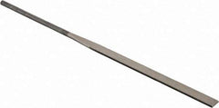 Grobet - 5-1/2" Needle Precision Swiss Pattern Round File - Round Handle - Apex Tool & Supply