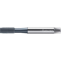 Walter-Prototyp - M6x1.00 DIN 2174 6HX 5.590 Thread Limit Semi-Bottoming Thread Forming Tap - Powdered Metal High Speed Steel, TiCN Finish, 80mm OAL, 10mm Thread Length, Right Hand Thread, Series TC420 - Apex Tool & Supply