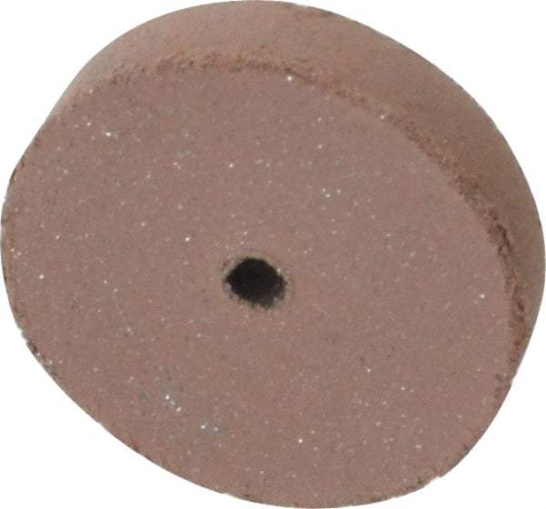 Cratex - 5/8" Diam x 1/16" Hole x 1/8" Thick, Surface Grinding Wheel - Silicon Carbide, Fine Grade, 25,000 Max RPM, Rubber Bond, No Recess - Apex Tool & Supply