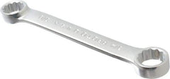 Proto - 5/8" x 3/4" 12 Point Box Wrench - Double End, 1-27/32" Head Diam x 13/32" Head Thickness, 6-1/8" OAL, Steel, Satin Finish, 15° Offset - Apex Tool & Supply