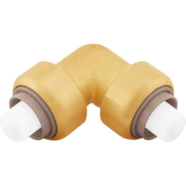 Jones Stephens - Metal Push-To-Connect Tube Fittings Type: 90 Degree Elbow Tube Outside Diameter (Inch): 1 - Apex Tool & Supply