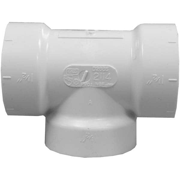 Jones Stephens - Drain, Waste & Vent Pipe Fittings Type: Cleanout Test Tee Fitting Size: 2 (Inch) - Apex Tool & Supply