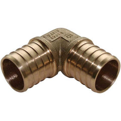 Jones Stephens - Brass & Chrome Pipe Fittings Type: 90 Elbow Fitting Size: 1 - Apex Tool & Supply