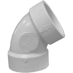 Jones Stephens - Plastic Pipe Fittings Type: Elbow Fitting Size: 3 (Inch) - Apex Tool & Supply