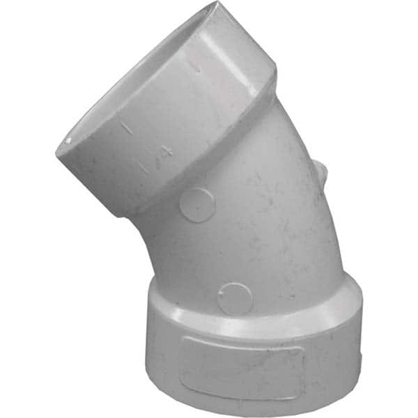 Jones Stephens - Plastic Pipe Fittings Type: Elbow Fitting Size: 2 (Inch) - Apex Tool & Supply