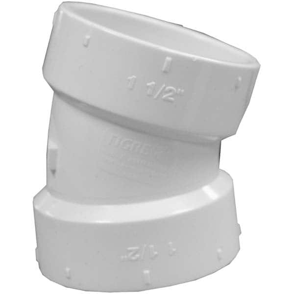 Jones Stephens - Plastic Pipe Fittings Type: Elbow Fitting Size: 3 (Inch) - Apex Tool & Supply
