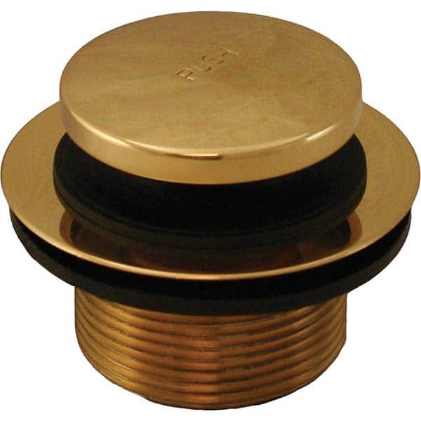 Jones Stephens - Shower Heads & Accessories Type: Bath Drain Finish/Coating: Polished Brass - Apex Tool & Supply