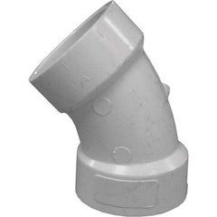 Jones Stephens - Plastic Pipe Fittings Type: Elbow Fitting Size: 4 (Inch) - Apex Tool & Supply