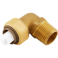 Jones Stephens - Metal Push-To-Connect Tube Fittings Type: Adapter Tube Outside Diameter (Inch): 1/2 - Apex Tool & Supply