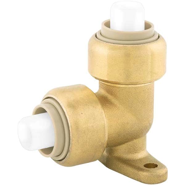 Jones Stephens - Metal Push-To-Connect Tube Fittings Type: Drop Ear Elbow Tube Outside Diameter (Inch): 3/4 - Apex Tool & Supply