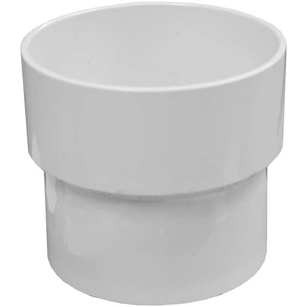 Jones Stephens - Drain, Waste & Vent Pipe Fittings Type: Adapter Coupling Fitting Size: 4 x 3 (Inch) - Apex Tool & Supply