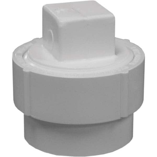 Jones Stephens - Drain, Waste & Vent Pipe Fittings Type: Cleanout Adapter w/Plug Fitting Size: 2 (Inch) - Apex Tool & Supply
