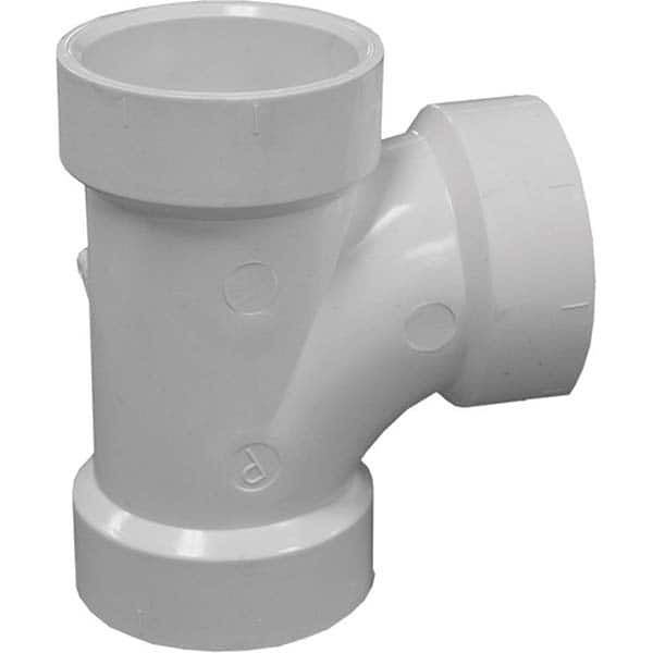 Jones Stephens - Drain, Waste & Vent Pipe Fittings Type: Sanitary Tee Fitting Size: 2 x 1/2 (Inch) - Apex Tool & Supply