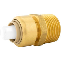 Jones Stephens - Metal Push-To-Connect Tube Fittings Type: Adapter Tube Outside Diameter (Inch): 3/8 - Apex Tool & Supply