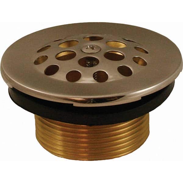 Jones Stephens - Shower Heads & Accessories Type: Bath Drain Finish/Coating: Nickel - Apex Tool & Supply